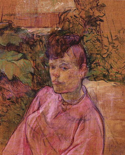 Henri de toulouse-lautrec Woman in the Garden of Monsieur Forest